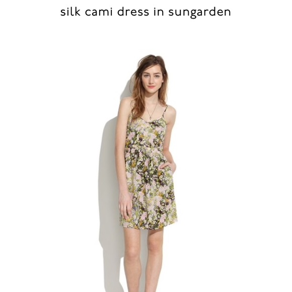 Madewell Dresses & Skirts - Madewell | silk sungarden floral cami dress sz 0